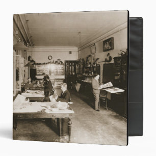 The Faberge Workshop (b/w photo) Binder