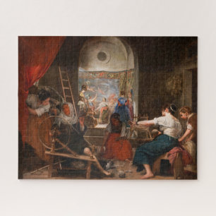 The Fable of Arachne or The Spinners by Velazquez Jigsaw Puzzle