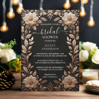 The Fabric Velvet Lace Linen Paper Bridal Shower