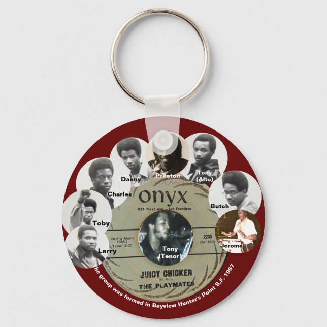 The Fabulous Playmates Keychain (Front)