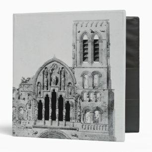 The Facade of La Madeleine de Vezelay Binder