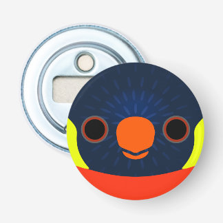The face of a Sunset lorikeet Bottle Opener