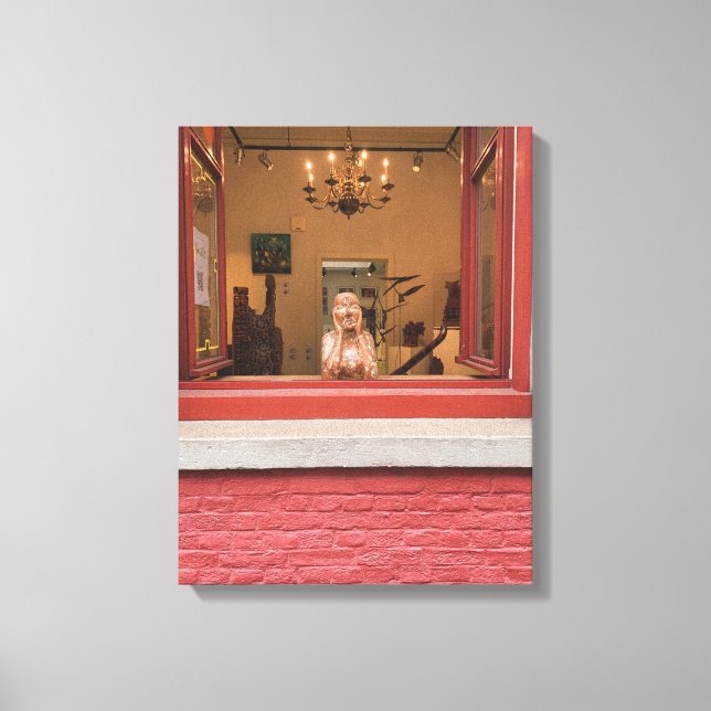 The face of Bruges Canvas Print (Front)