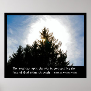 The Face of God - poster / print