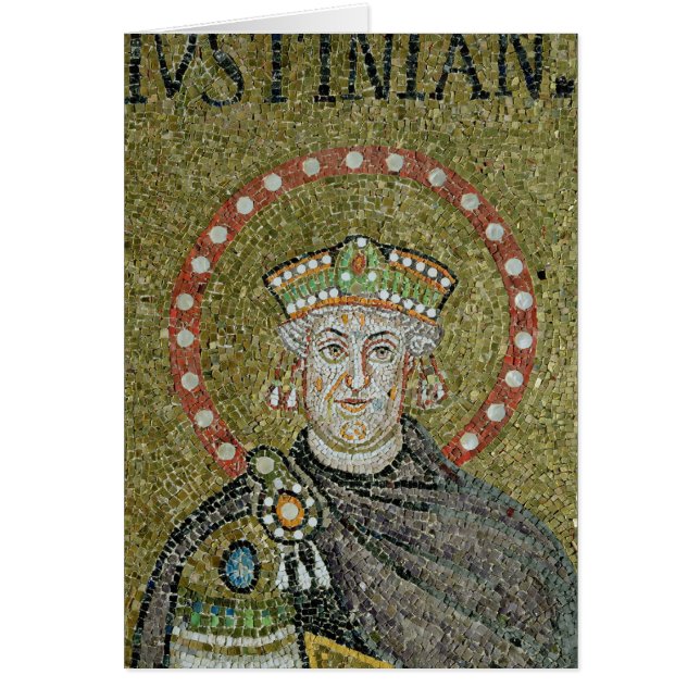 The face of Justinian (Front)