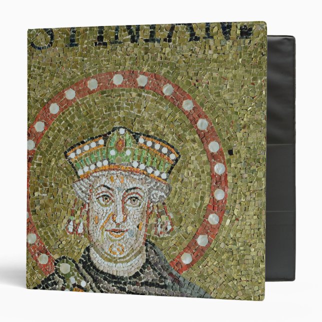 The face of Justinian Binder (Front/Inside)