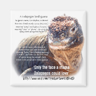 "The face only it's mama could love" Magnet