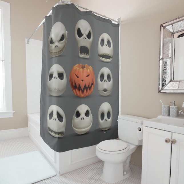 The Faces of Jack Skellington the Pumpkin King (In Situ)