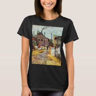 The Factory (1887) by Vincent Van Gogh T-Shirt
