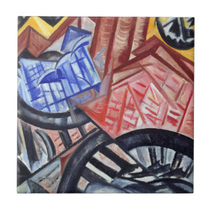 The Factory and the Bridge Tile