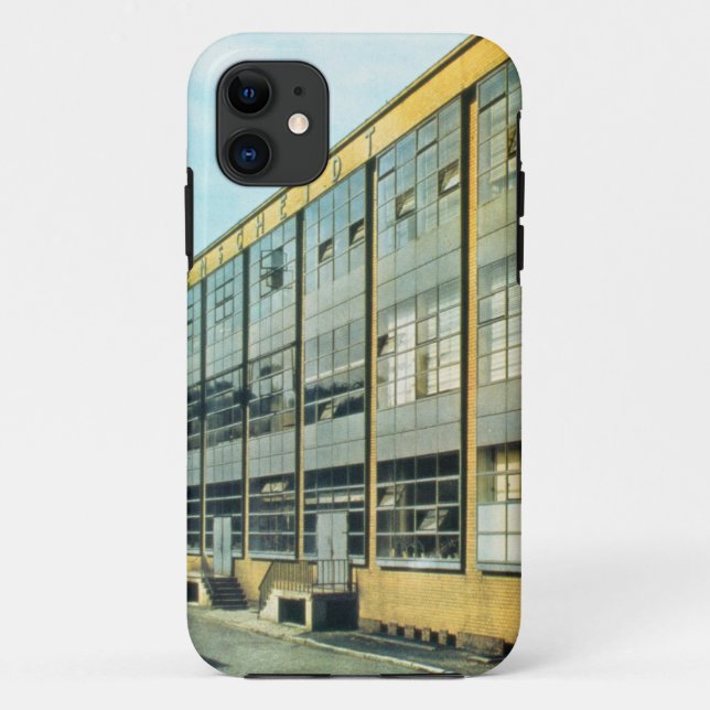 The Fagus Shoe Factory, designed by Walter Gropius Case-Mate iPhone Case (Back)