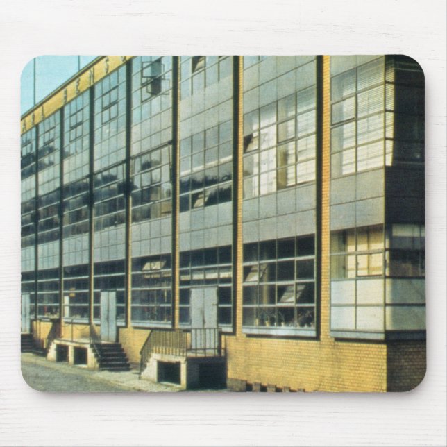 The Fagus Shoe Factory, designed by Walter Gropius Mouse Pad (Front)