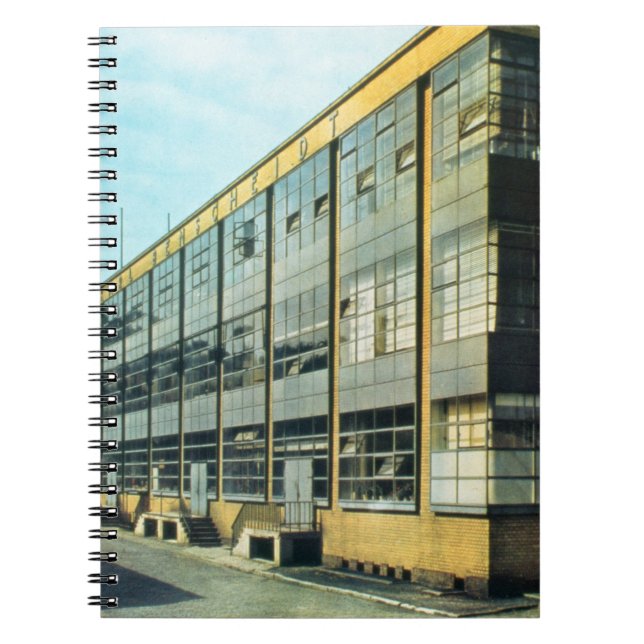 The Fagus Shoe Factory, designed by Walter Gropius Notebook (Front)