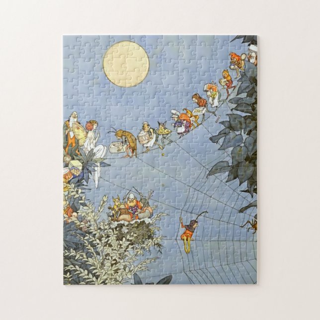 “ The Fairies Birthday” by Heath Robinson Jigsaw Puzzle (Vertical)