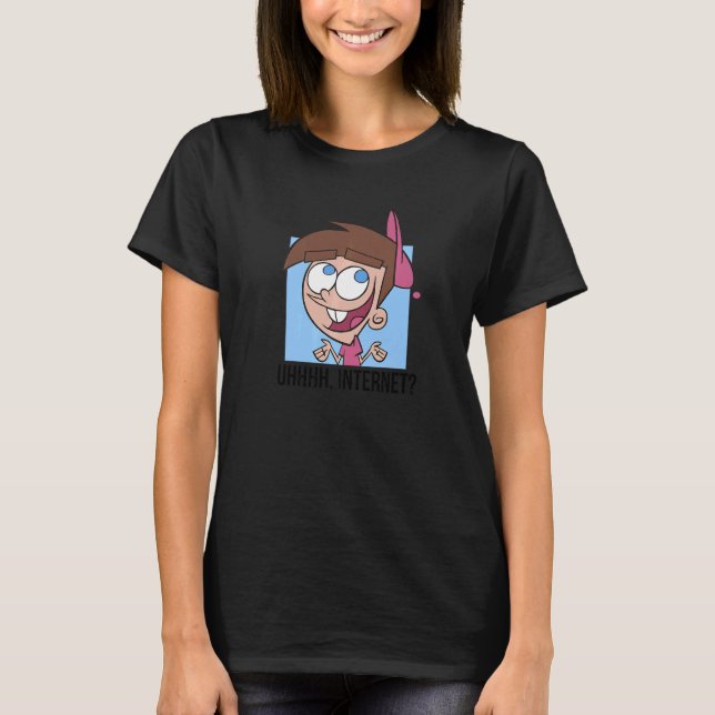 The Fairly OddParents Timmy Graphic Uhhhh Internet T-Shirt (Front)