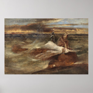 The Fairy and the Sea Serpent Poster
