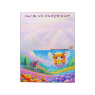 The Fairy Collection: Highland Cow Notepad