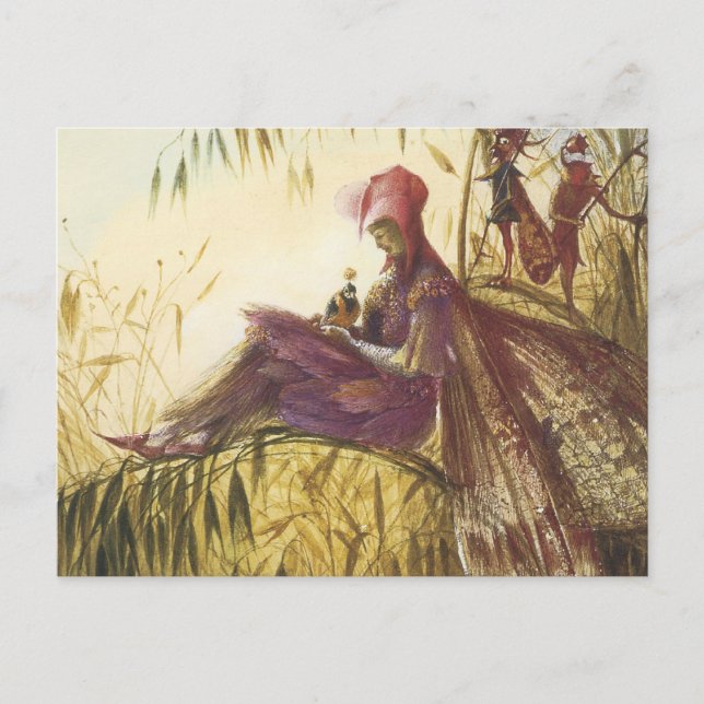 The Fairy Falconer Bird Postcard (Front)