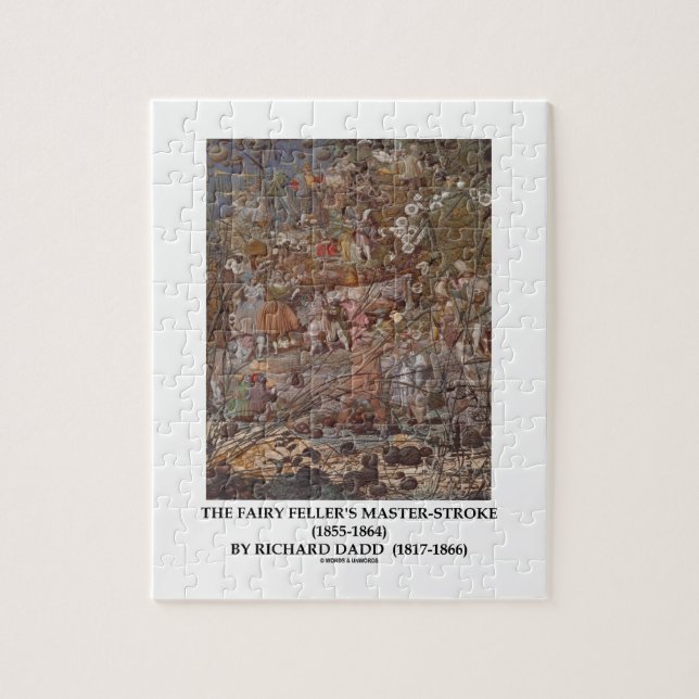 The Fairy Feller's Master-Stroke by Richard Dadd Jigsaw Puzzle (Vertical)