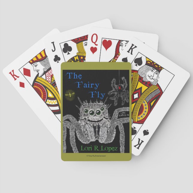 The Fairy Fly Playing Cards (Back)