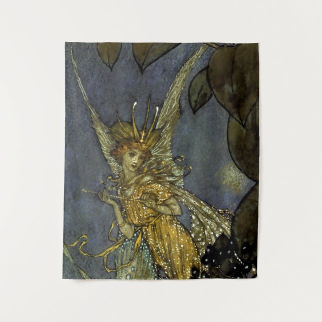 “The Fairy Queen” by Edmund Dulac Tapestry (Front)