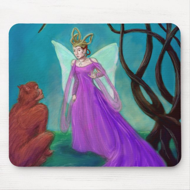 The Fairy Queen Mouse Pad (Front)