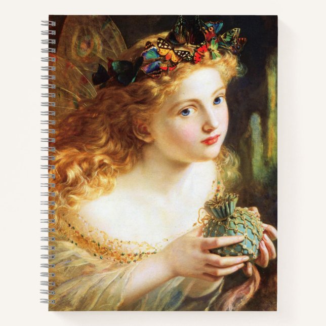 The Fairy Queen - Sophie Anderson Notebook (Front)