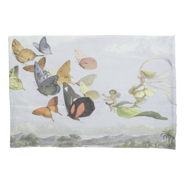 The Fairy Queen's Carriage | Elf World Pillowcase (Front)