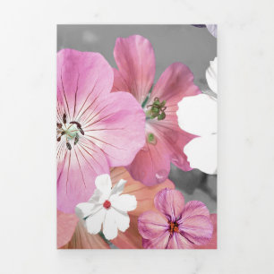 The fairy will come out soon 2 Tri-Fold holiday card