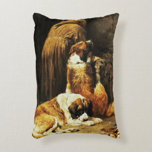 The Faith of St. Bernard Decorative Pillow