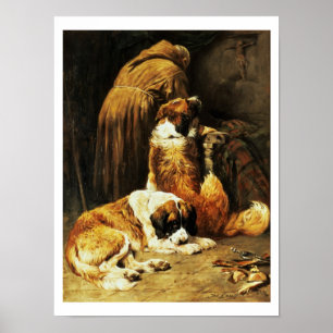 The Faith of St. Bernard Poster