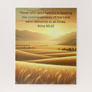 The Faithful Are Delivered Inspirational Puzzle