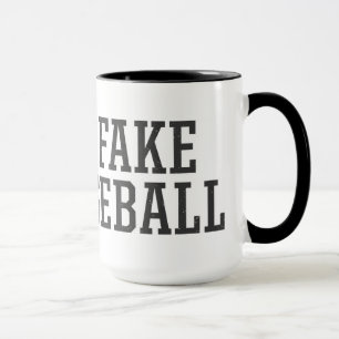 The Fake Baseball Mug