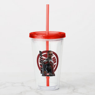 The Falcon Character Art Acrylic Tumbler