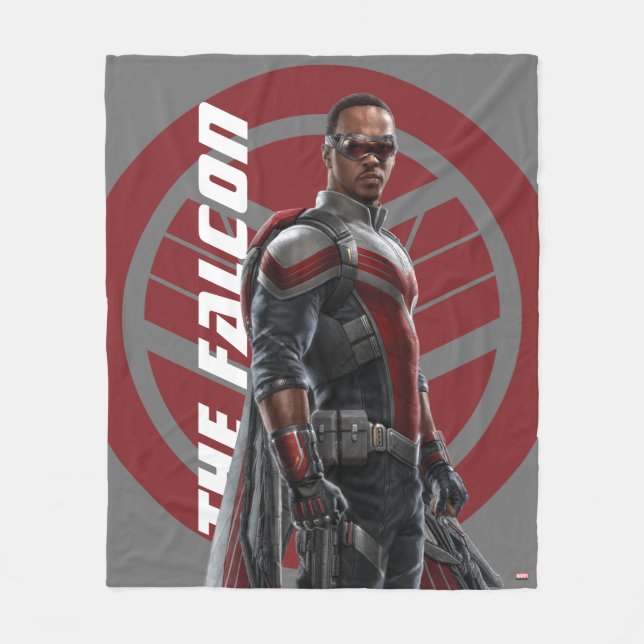 The Falcon Character Art Fleece Blanket (Front)