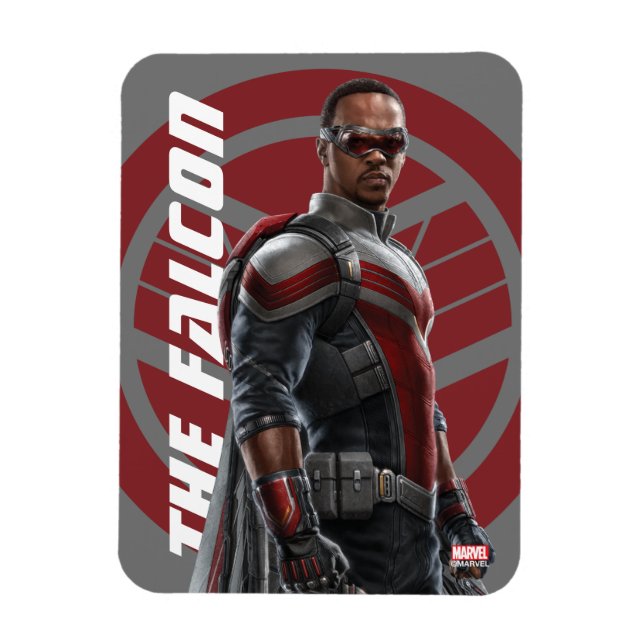 The Falcon Character Art Magnet (Vertical)