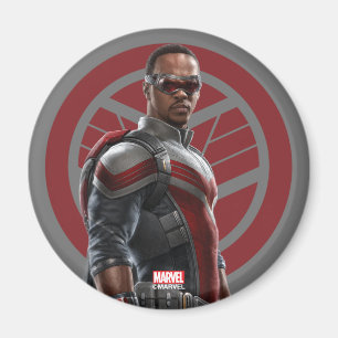 The Falcon Character Art Magnet