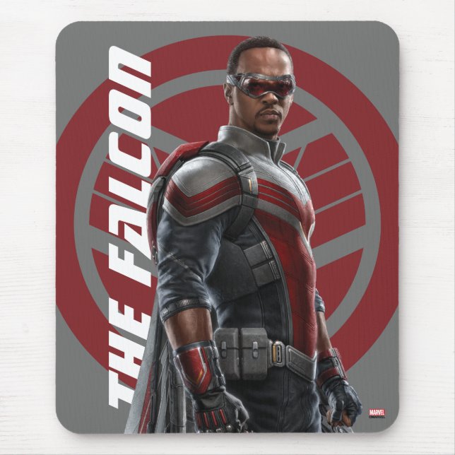 The Falcon Character Art Mouse Pad (Front)