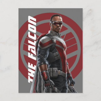 The Falcon Character Art Postcard