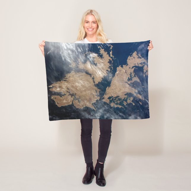 The Falkland Islands (Islas Malvinas). Fleece Blanket (In Situ)