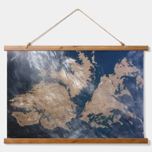 The Falkland Islands (Islas Malvinas). Hanging Tapestry