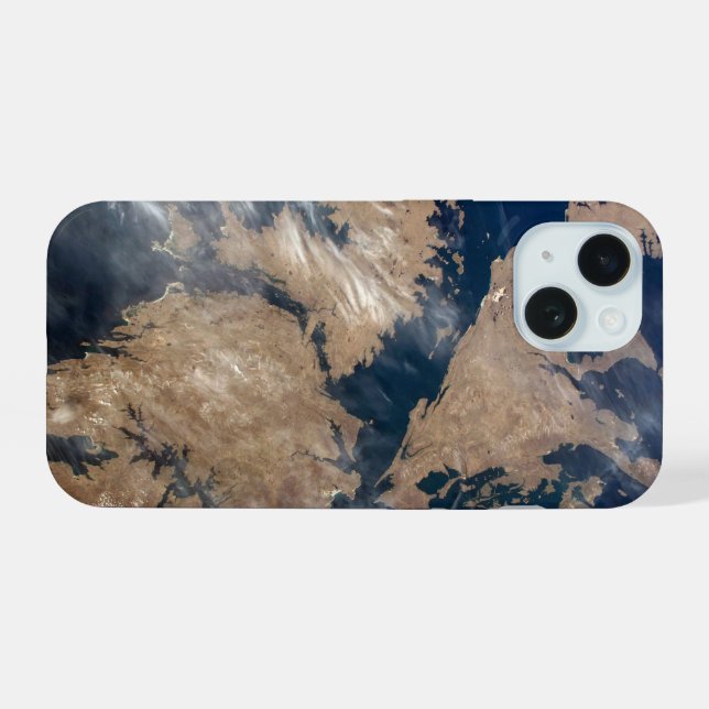 The Falkland Islands (Islas Malvinas). iPhone 15 Case (Back Horizontal)
