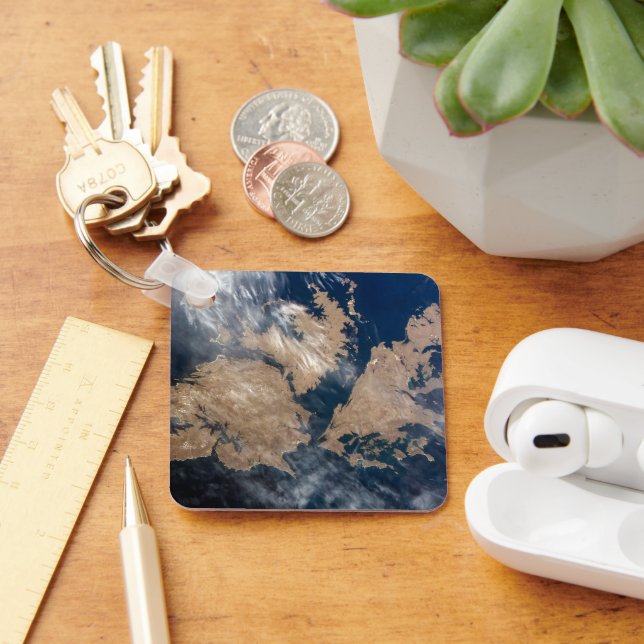 The Falkland Islands (Islas Malvinas). Keychain (Desk)