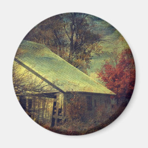 The Fall Barn Magnet