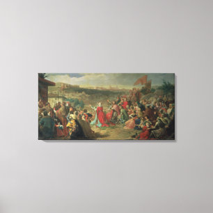 The Fall of Granada in 1492, 1890 Canvas Print