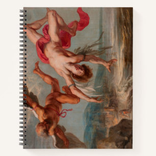 The Fall of Icarus (by Jacob Peter Gowy) Notebook