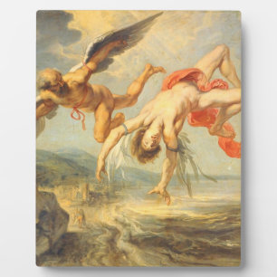 The Fall Of Icarus By Jacob Peter Gowy Plaque