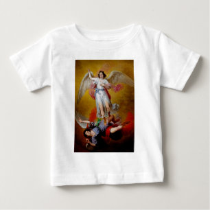 The fall of Lucifer by Antonio Maria Esquivel Baby T-Shirt