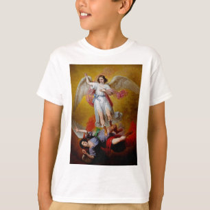 The fall of Lucifer by Antonio Maria Esquivel T-Shirt