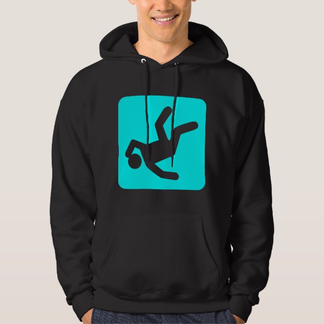 The Fall of Man - Cyan Hoodie (Front)